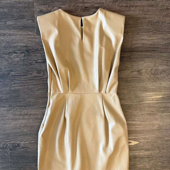 ZARA FAUX LEATHER DRESS - Picture 3 of 4